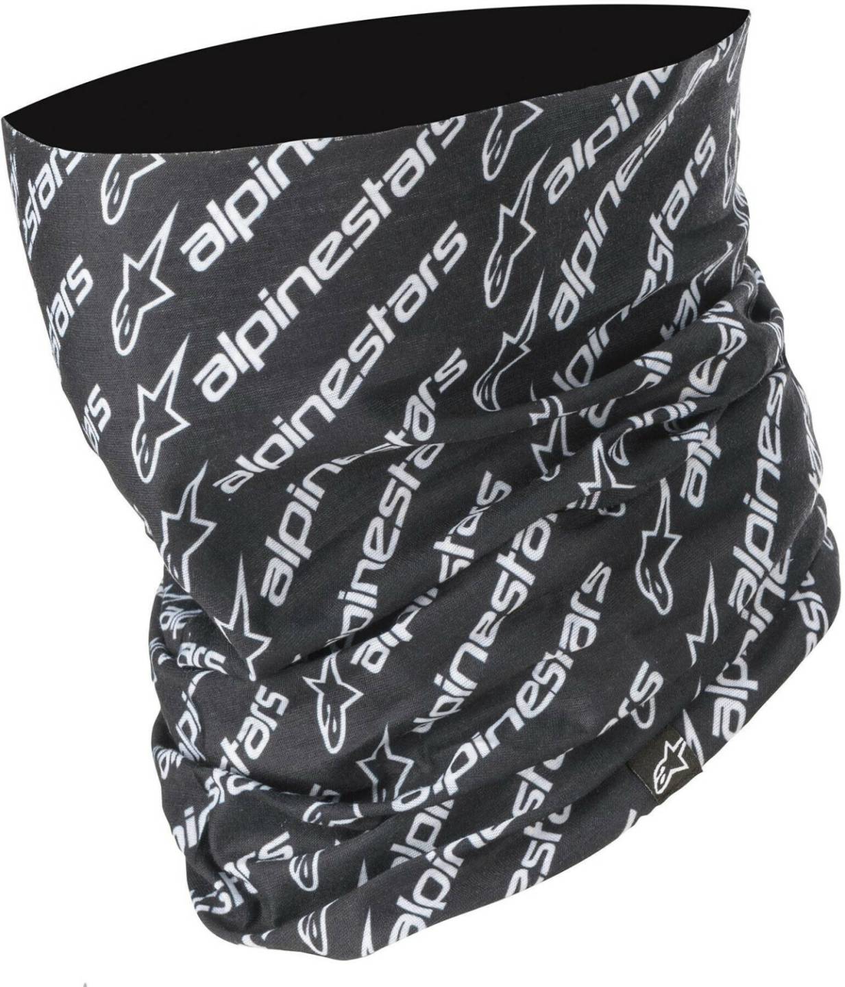 Alpinestars Linear Multifunktionstuch Black/White Intimo tecnico da moto