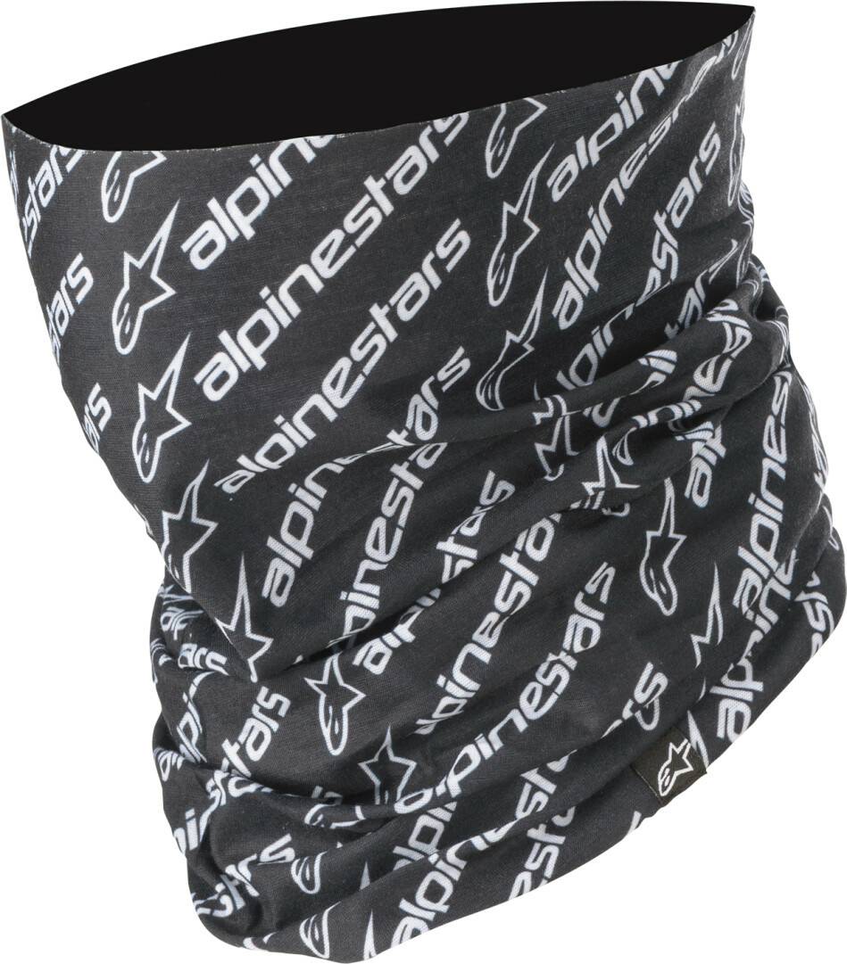 Alpinestars Linear Multifunktionstuch Black/White Intimo tecnico da moto